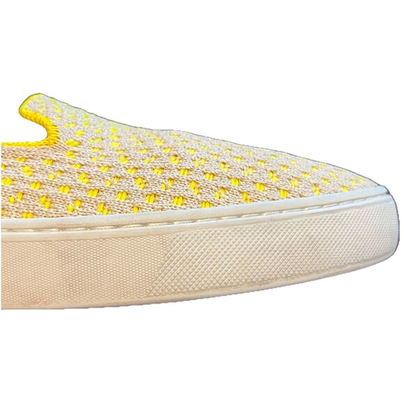 Rothy’s Original Slip On Sneaker Sunshine Honeycomb Yellow Retired Womens Size 7 - Picture 11 of 15